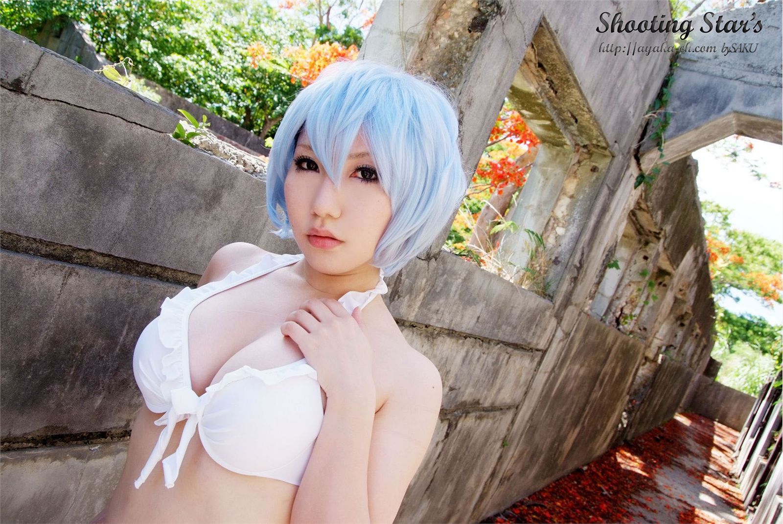 [Cosplay] 2013.03.26 Evangelion - Big Tits Rei Ayanami 1